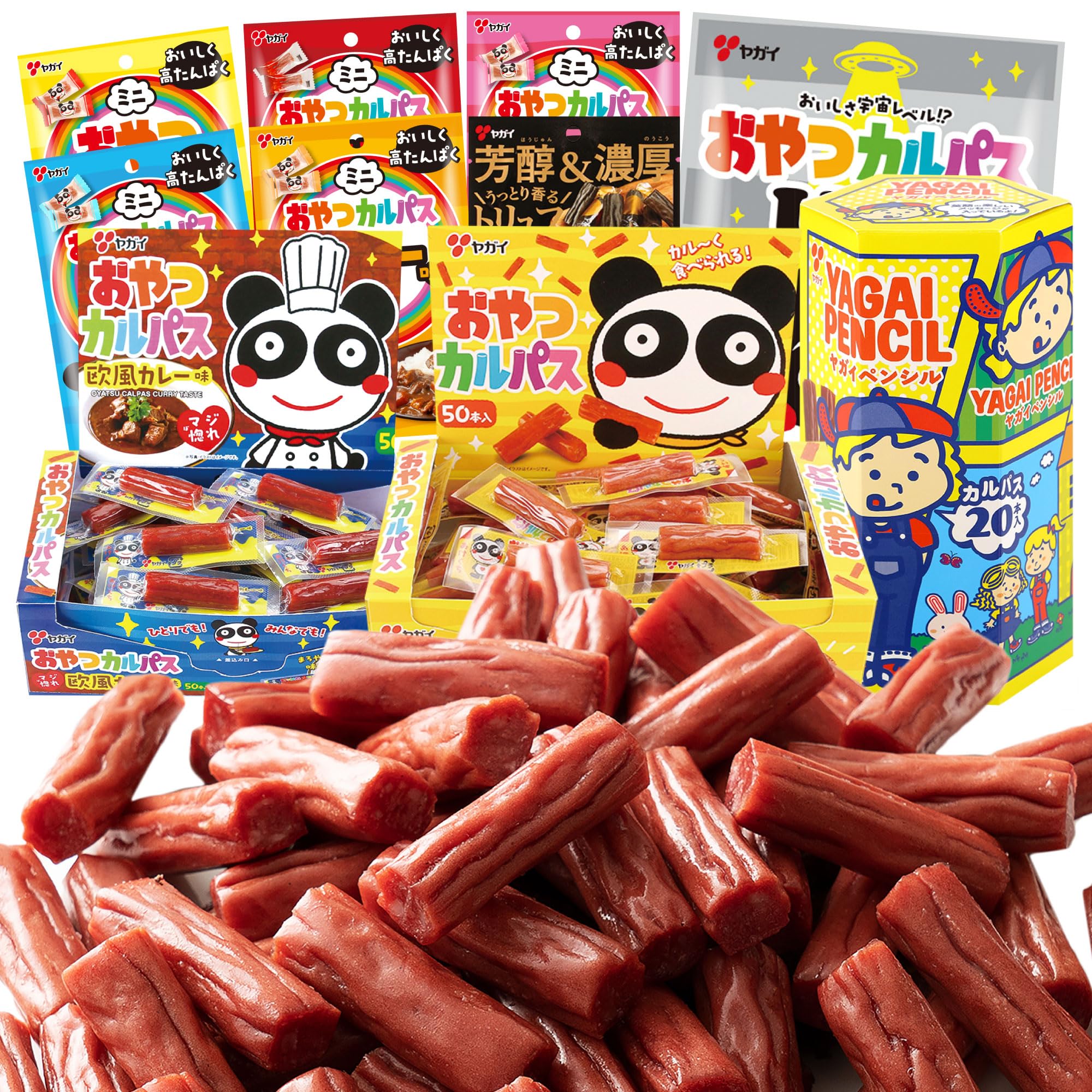 Amazon | おやつカルパス (10種セット) オリジナルBOX入り/カルパス